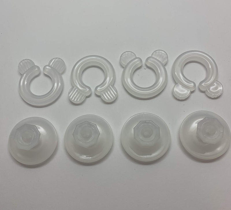 FRESH IDEAS Levinsohn Donuts â€“ Blanket Fasteners Prevents Comforters from Shifting Inside Duvet Cover Bedding Accessories, 4-Pack - Image 4